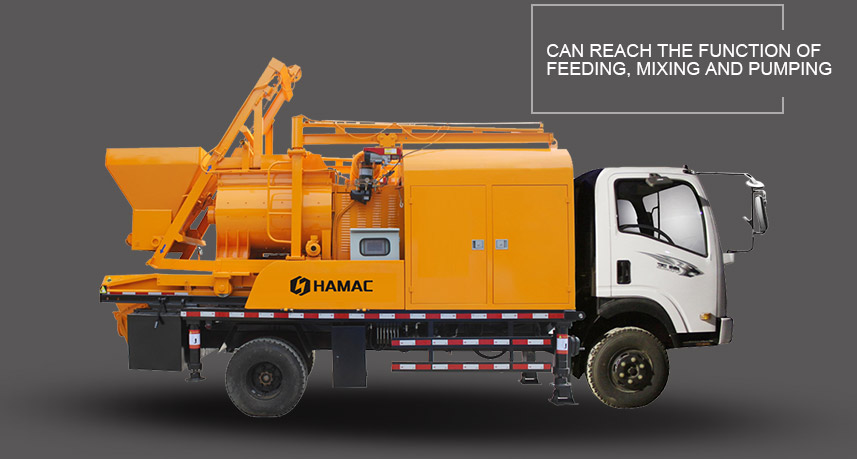 MHBT25-L1 Concrete Mixer Pump Hamac in Philippines 